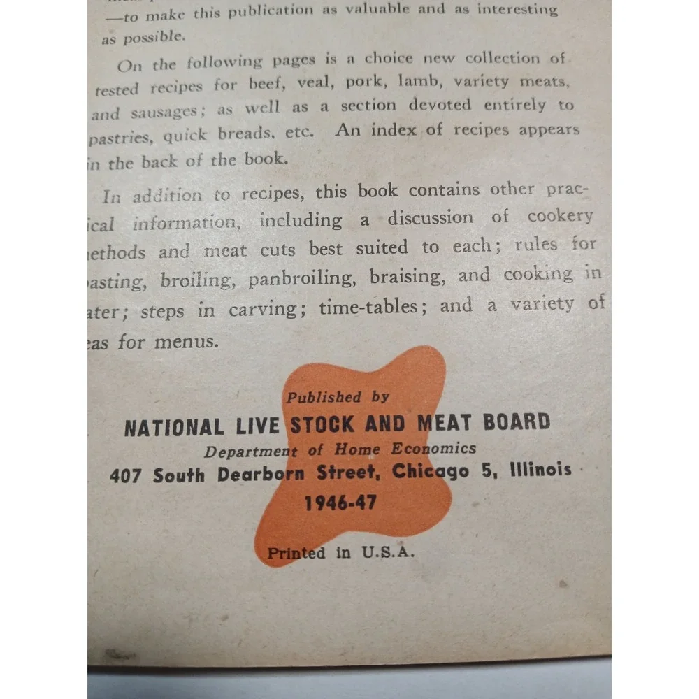 Vintage Lot Of 4 Recipe Cook Booklets 1940 - 1950 Rare
